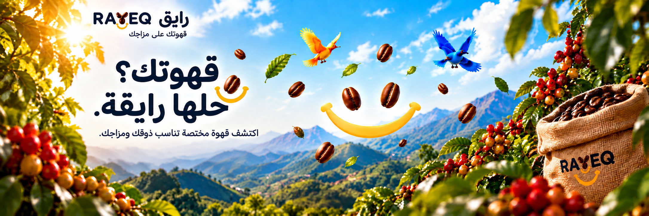 رايق — قهوة أفضل لمزاج أجمل